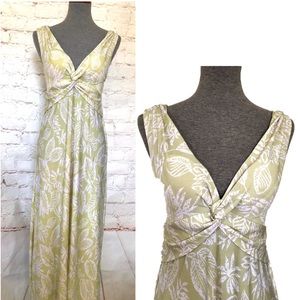 Jon & Anna Womens Floral Paisley V-neck Maxi Dress